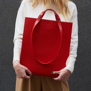 Haerfest Ray Tall Tote Red